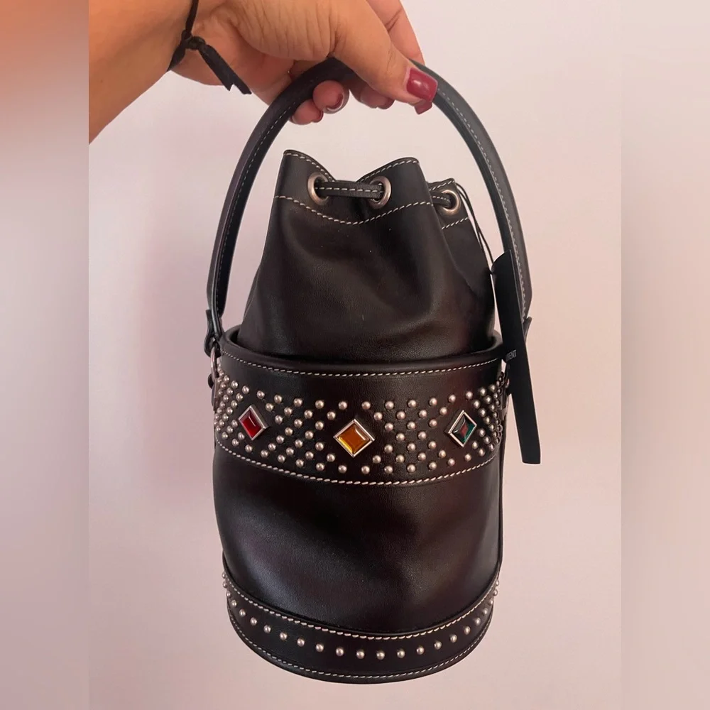 Saint Laurent Bahia Small Bucket‎ Bag black